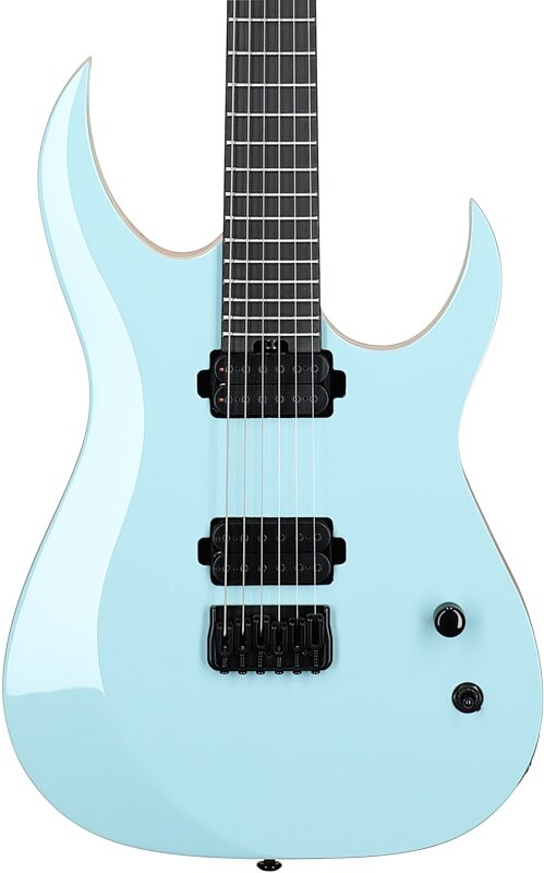 Schecter John Browne Tao-6 Electric Guitar, Azure, Body Straight Front