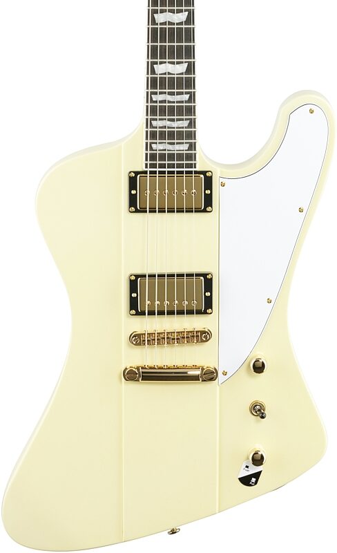 ESP LTD Phoenix-1000 Electric Guitar, with Seymour Duncan Pickups, Vintage White, Body Straight Front