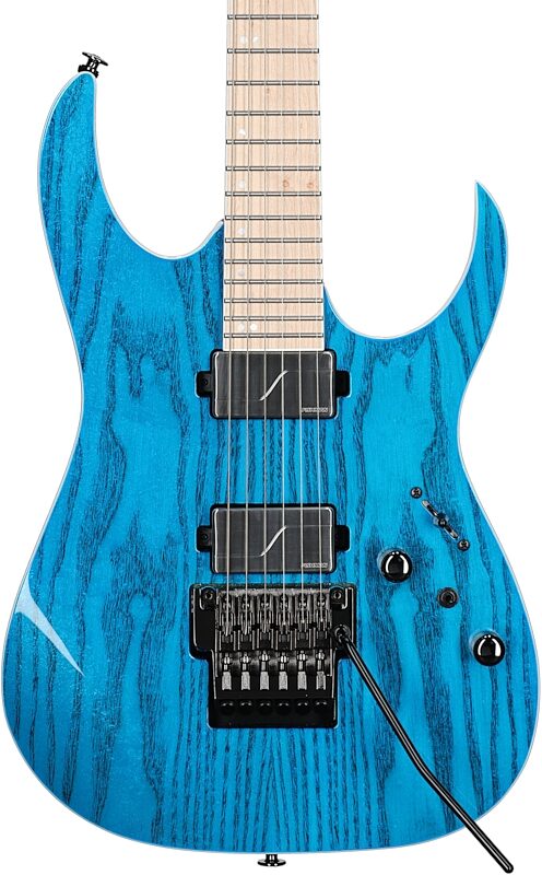 Ibanez RG5120M Prestige Electric Guitar (with Case), Frozen Ocean, Body Straight Front