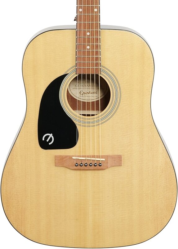 Epiphone DR-100 Songmaker Acoustic Guitar, Left-Handed, Natural, Body Straight Front