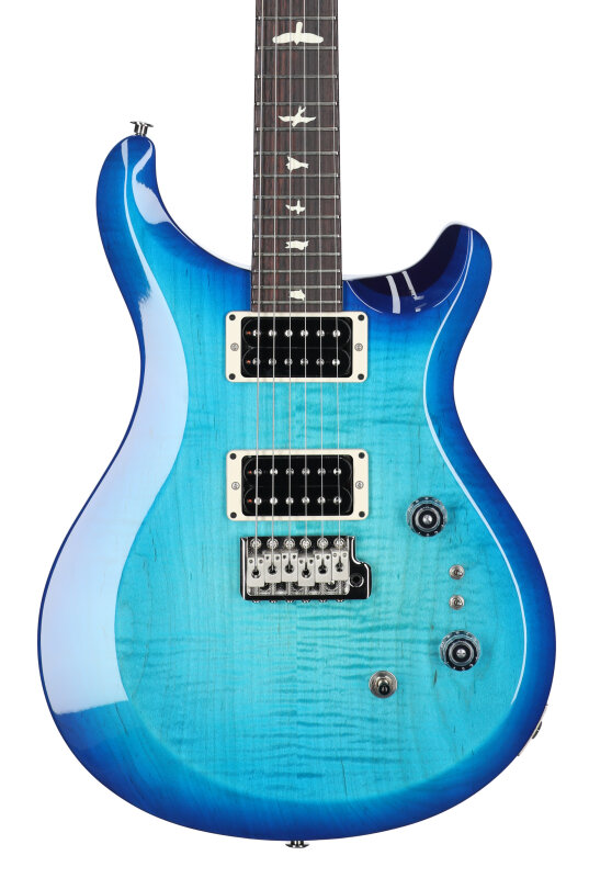 PRS Paul Reed Smith S2 Custom 24-08 Limited Edition Electric Guitar, Makena Blue, Body Straight Front