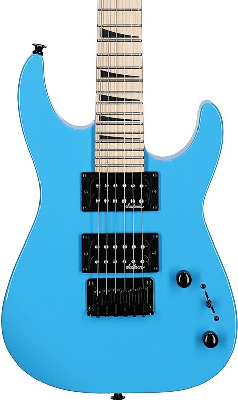 Jackson JS Series Dinky Minion JS1X 2/3-Scale Electric Guitar, Infinity Blue, Body Straight Front