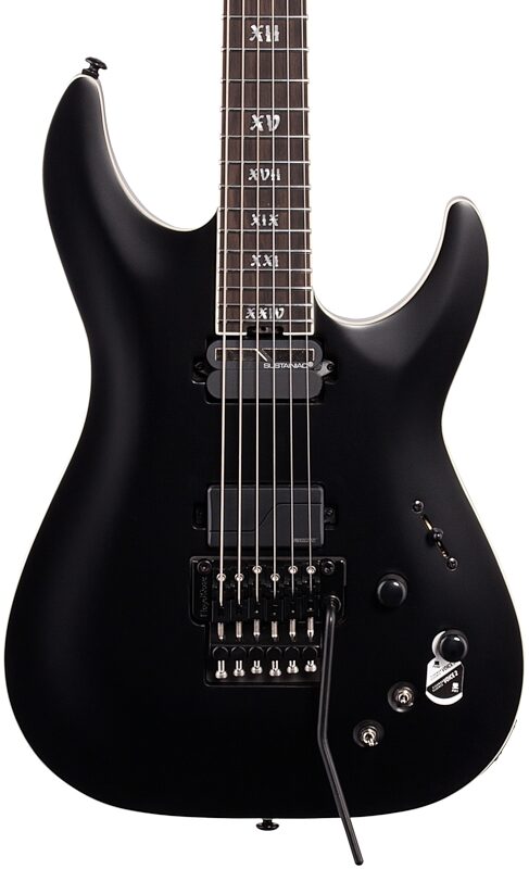 Schecter C-1 FR S SLS Elite Electric Guitar, Evil Twin, Body Straight Front