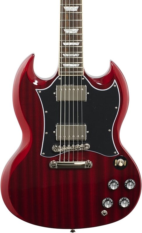 Epiphone SG Standard Electric Guitar, Heritage Cherry, Blemished, Body Straight Front
