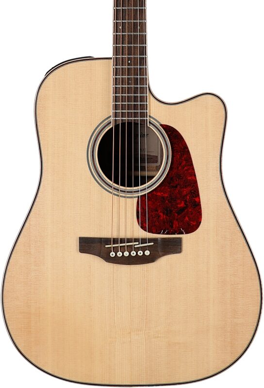 Takamine GD93CE Dreadnought Cutaway Acoustic-Electric Guitar, Gloss Natural, Body Straight Front