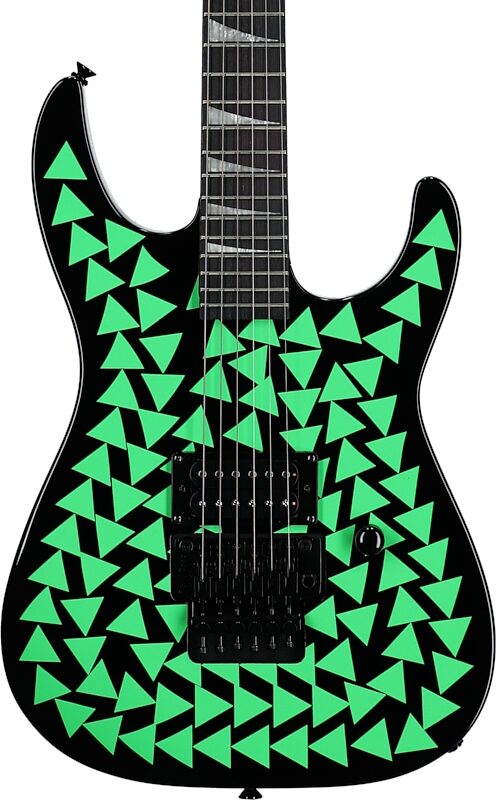 Jackson Limited Edition X Series Dinky DK1A Electric Guitar, Illuminati, Body Straight Front