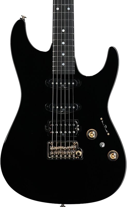 Ibanez AZ26P1 Premium Electric Guitar (with Gig Bag), Black, Body Straight Front