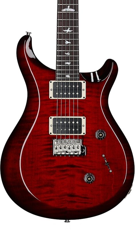 Paul Reed Smith PRS S2 Custom 24 10th Anniversary Limited Edition Electric Guitar (with Gig Bag), Fire Red Burst, Body Straight Front