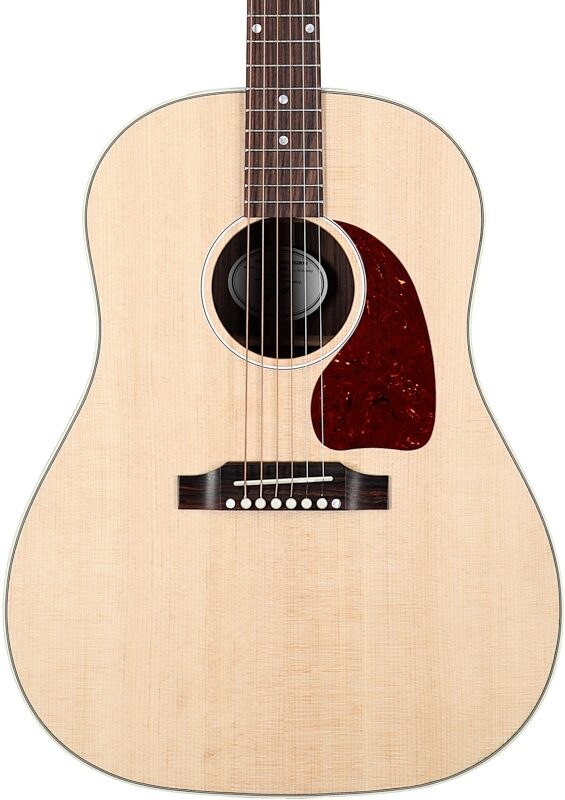 Gibson J-45 Studio Rosewood Acoustic-Electric Guitar (with Case), Satin Natural, Body Straight Front