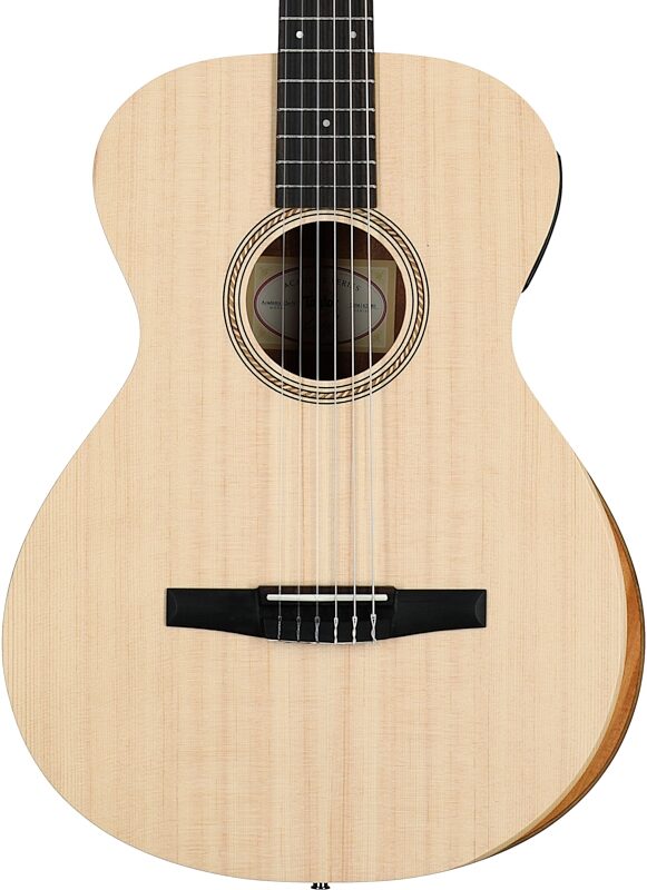 Taylor 12e-N Academy Grand Concert Classical Acoustic-Electric Guitar, Left-Handed, New, Body Straight Front