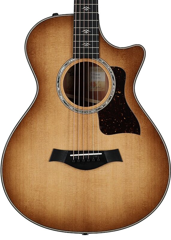 Taylor 512ce 12-Fret Urban Ironbark Grand Concert Acoustic-Electric Guitar (with Case), Shaded Edge Burst, Serial #1204143024, Blemished, Body Straight Front