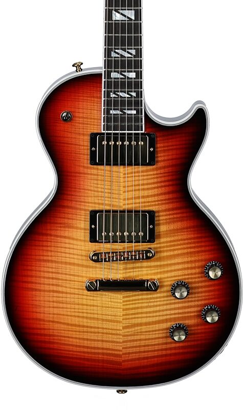 Gibson Les Paul Supreme AAA Figured Electric Guitar (with Case), Fireburst, Open Box (Very Good), Body Straight Front