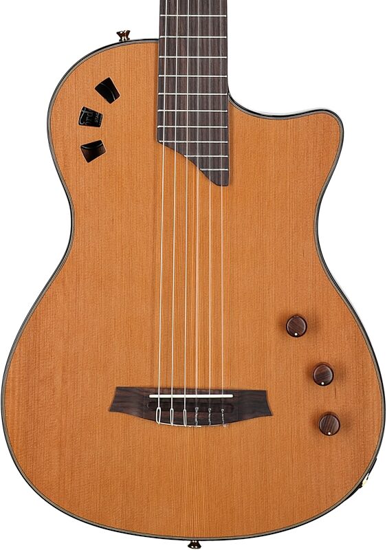 Cordoba Stage Traditional Classical Acoustic-Electric Guitar, Natural, Body Straight Front