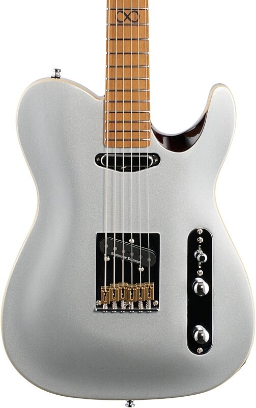 Chapman ML3 Pro Traditional Electric Guitar, Classic Argent Metallic, Body Straight Front