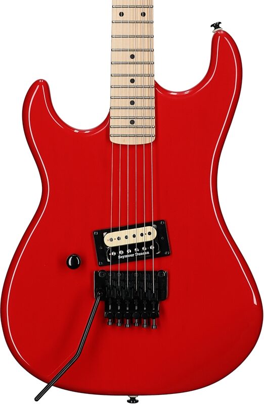 Kramer Baretta Original Series Electric Guitar, Left-Handed, Jumper Red, Body Straight Front