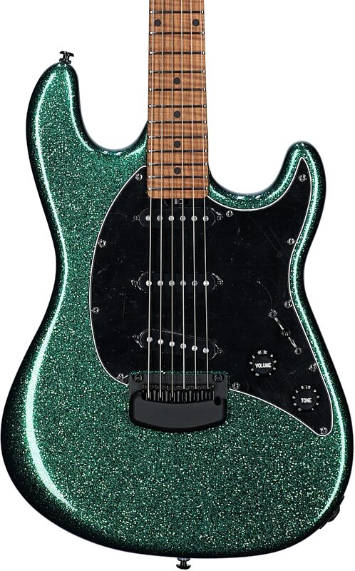 Ernie Ball Music Man Cutlass HT SSS Electric Guitar (with Case), Mystique, Body Straight Front