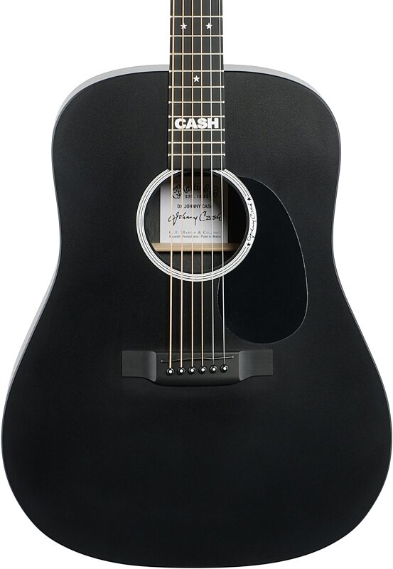 Martin DX Johnny Cash Acoustic-Electric Guitar, New, Body Straight Front