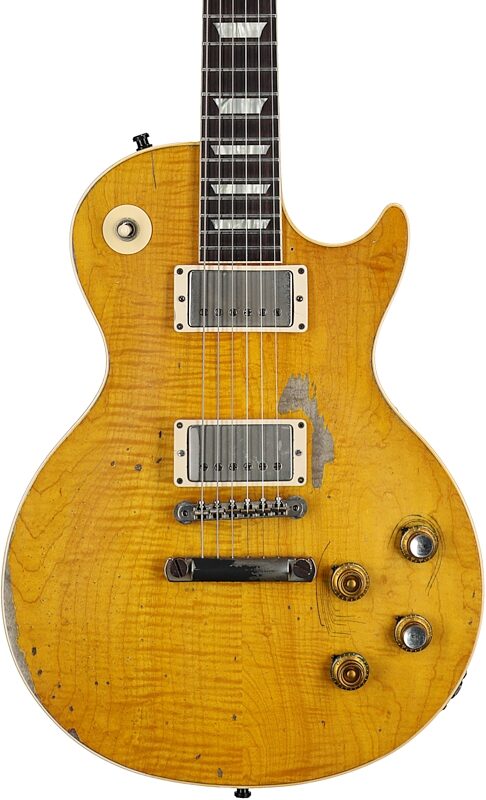 Gibson Custom Kirk Hammett "Greeny" 1959 Les Paul Standard Electric Guitar (with Case), New, Body Straight Front