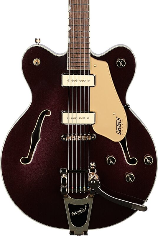 Gretsch Electromatic Pristine Limited Edition Centerblock Electric Guitar, Cherry Metallic, Body Straight Front