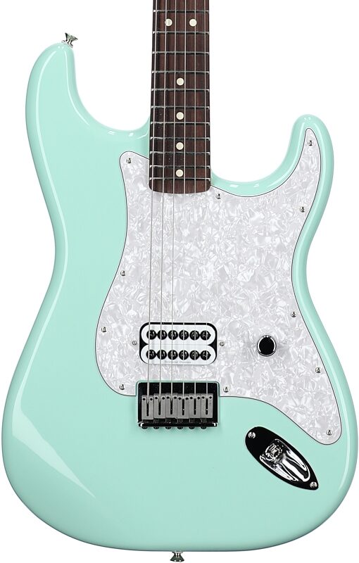 Fender Limited Edition Tom DeLonge Stratocaster (with Gig Bag), Surf Green, USED, Scratch and Dent, Body Straight Front