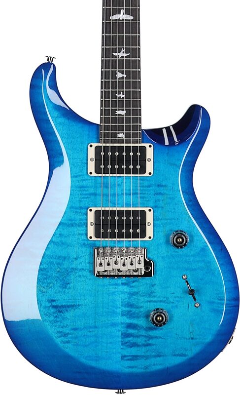 Paul Reed Smith PRS S2 Custom 24 10th Anniversary Limited Edition Electric Guitar (with Gig Bag), Lake Blue, Body Straight Front