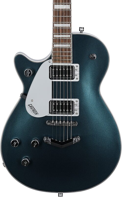Gretsch G5220LH Electromatic Jet BT Electric Guitar, Left-Handed, Jade Grey, Body Straight Front