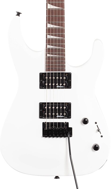 Jackson JS Series Dinky Arch Top JS22 DKA Archtop Electric Guitar, Amaranth Fingerboard, Snow White, Body Straight Front