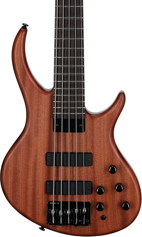 Tobias Killer B V Electric Bass, 5-String (with Gig Bag), Satin Natural, Body Straight Front