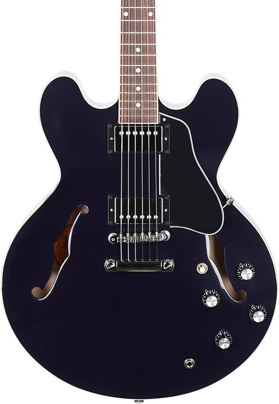Gibson Limited Edition ES-335 Electric Guitar (with Case), Deep Purple, Body Straight Front