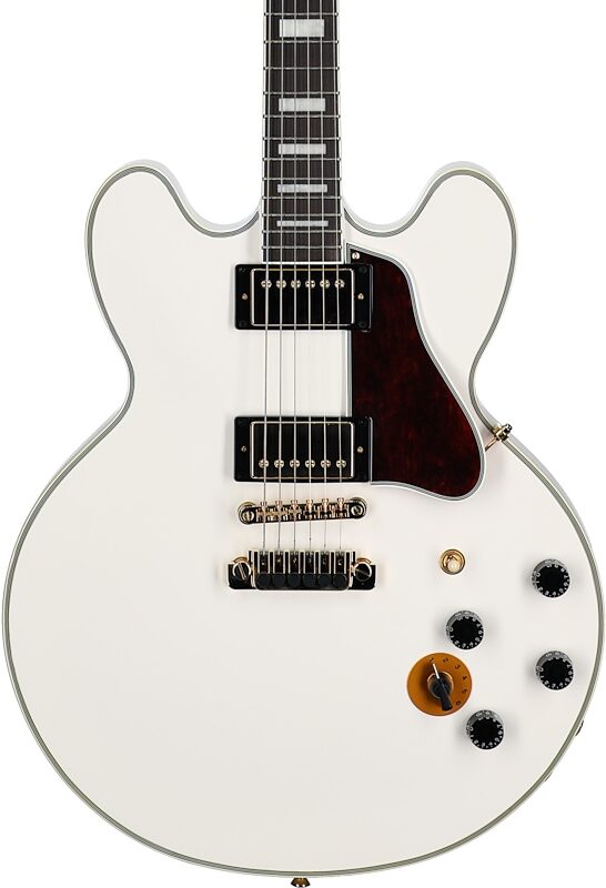 Epiphone B.B. King Lucille Electric Guitar (with EpiLite Case), Bone White, Body Straight Front