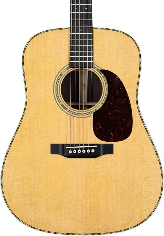 Martin HD-28 Redesign Acoustic Guitar (with Case), Natural, Body Straight Front