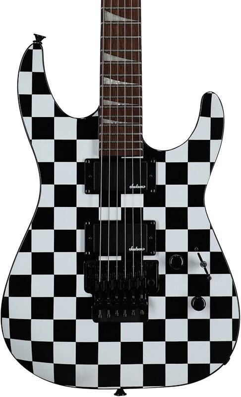 Jackson X Series Soloist SLX DX Electric Guitar, Checkered Past, Body Straight Front
