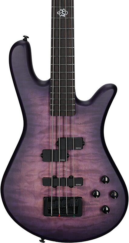 Spector NS Pulse II Electric Bass, Ultra Violet Matte, Body Straight Front