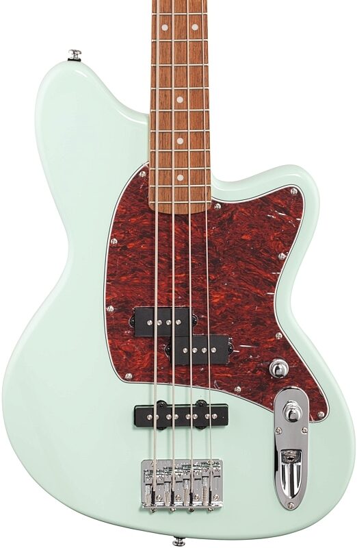 Ibanez TMB100 Talman Electric Bass, Mint Green, Body Straight Front