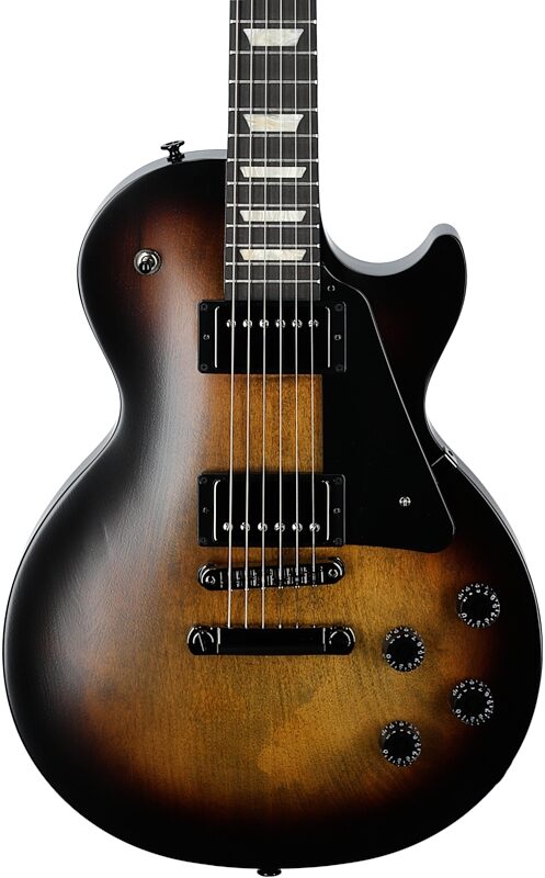 Gibson Les Paul Modern Studio Electric Guitar (with Soft Case), Smokehouse Satin, Body Straight Front