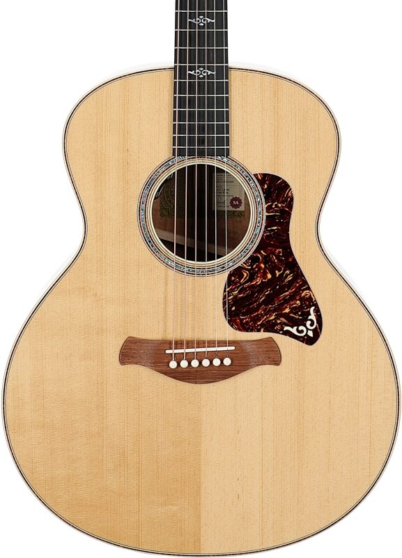 Taylor Gold Label 814e Koa Acoustic-Electric Guitar (with Case), Natural, Body Straight Front