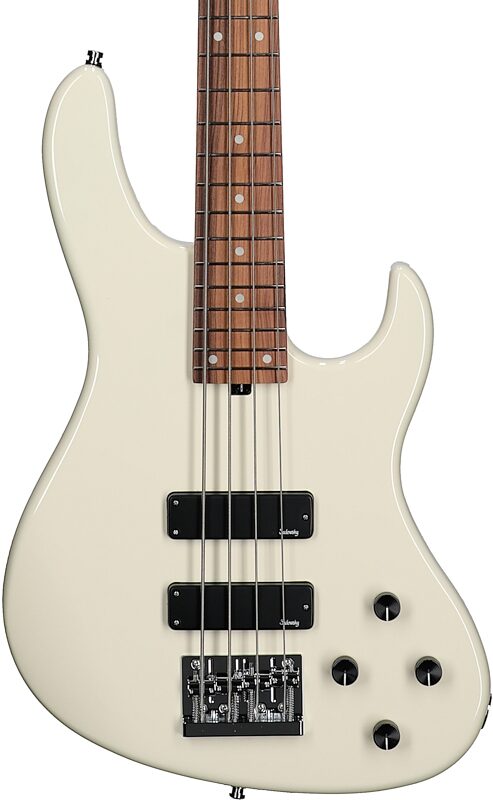 Sadowsky MetroExpress MS4 Modern Electric Bass, Morado Fingerboard (with Gig Bag), White, Body Straight Front