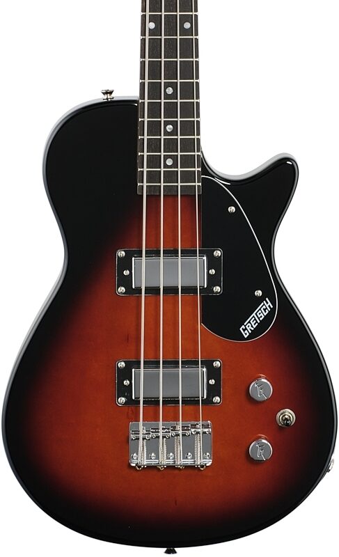 Gretsch G2220 Electromatic Jr Jet Electric Bass, Tobacco, Body Straight Front