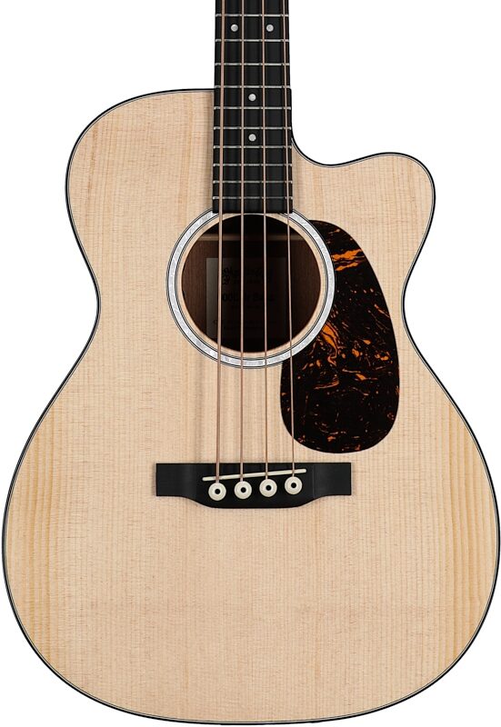 Martin 000CJR-10E Acoustic-Electric Bass (with Gig Bag), Natural, Body Straight Front