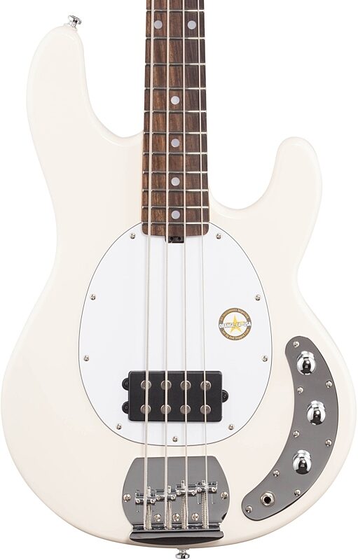 Sterling by Music Man StingRay Electric Bass, Vintage Cream, Body Straight Front