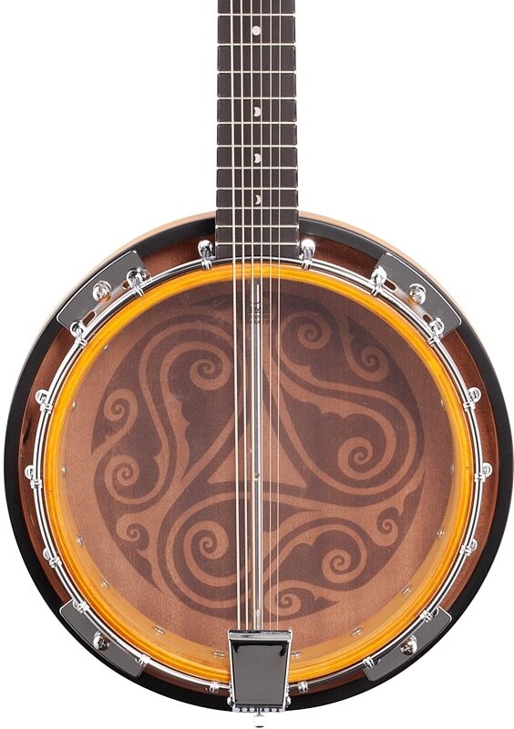 Luna Celtic Banjo, 6-String, New, Body Straight Front