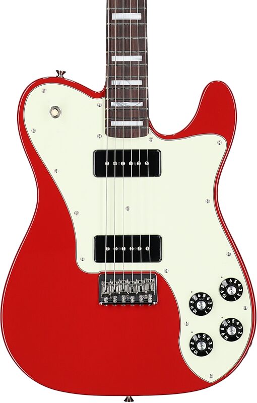 Fender Chris Shiflett Cleaver Telecaster Deluxe Electric Guitar (with Case), Dakota Red, Open Box (Very Good), Body Straight Front