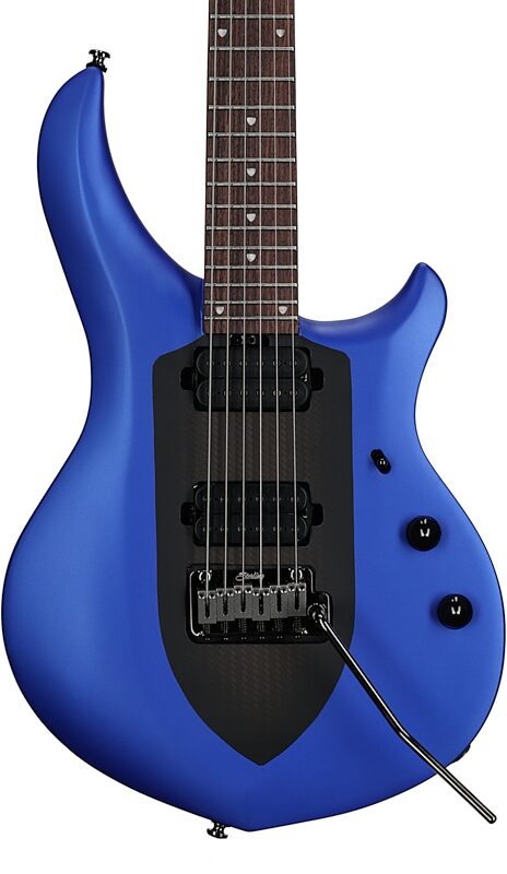 Sterling by Music Man Majesty John Petrucci Signature Electric Guitar (with Gig Bag), Siberian Sapphire, Body Straight Front