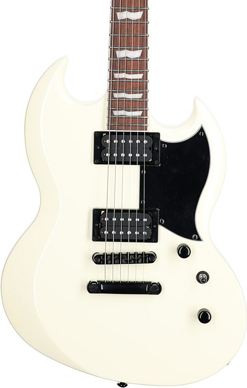 ESP LTD Viper 256 Electric Guitar, Olympic White, Body Straight Front