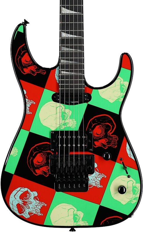 Jackson Limited Edition X Series Dinky DK1A Electric Guitar, Warhol, Body Straight Front