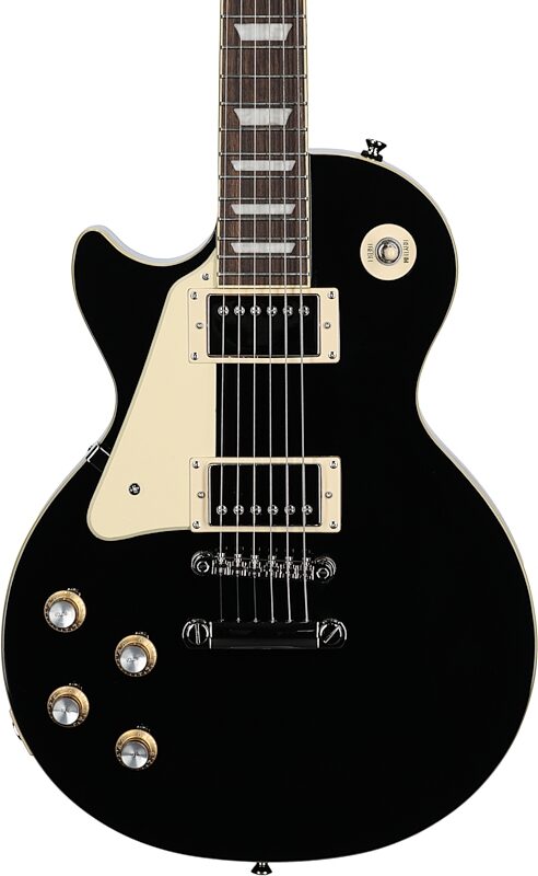 Epiphone Les Paul Standard 60s Electric Guitar, Left-Handed, Ebony, Open Box (Very Good), Body Straight Front