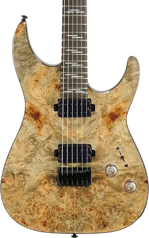 Schecter Omen Elite-6 Electric Guitar, Charcoal, Body Straight Front