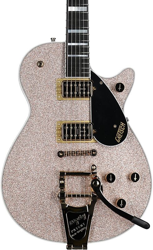 Gretsch G6229TG Limited Edition Sparkle Jet (with Case), Champagne Sparkle, Body Straight Front