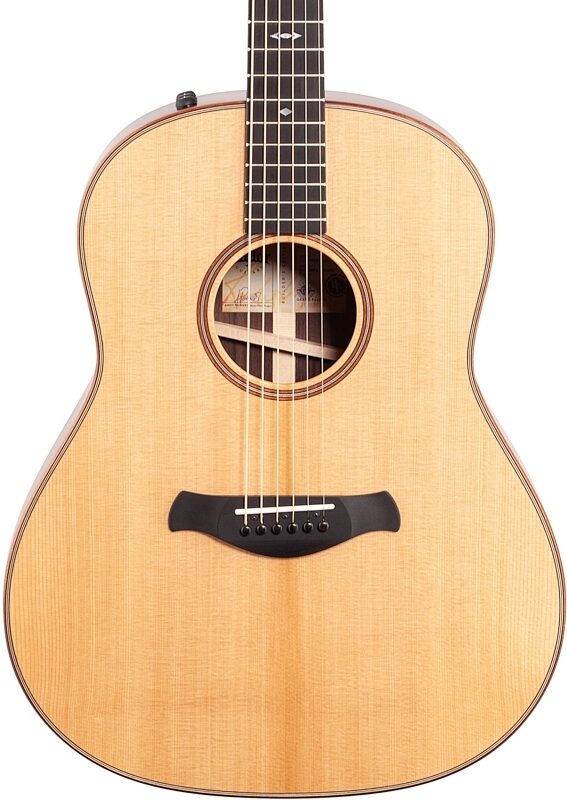 Taylor 717e Builder's Edition Grand Pacific Acoustic-Electric Guitar (with Case), Natural, Body Straight Front