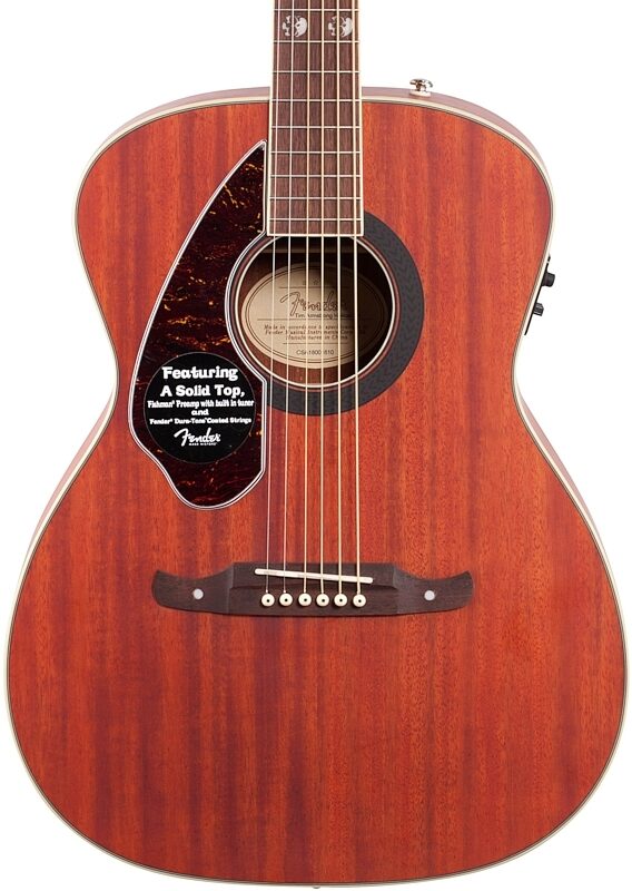 Fender Tim Armstrong Hellcat Acoustic-Electric Guitar, Left-Handed, New, Body Straight Front